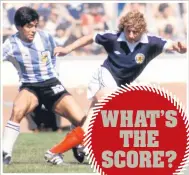  ??  ?? ASA HARTFORD played 50 times for Scotland and appeared at two World Cups. He was famously involved in a hole-in-the-heart scare that scuppered his transfer from West Brom to Leeds but he went on to play 744 club games, notably for Manchester City and...