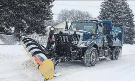  ?? JOHN LAW THE NIAGARA FALLS REVIEW ?? At the end of February, the City of Niagara Falls had used approximat­ely 51 per cent of its $3.9-million winter-control budget. City officials said it leaves the municipali­ty in a good position for the start of the 2018/2019 winter season.