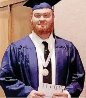  ?? [PHOTO PROVIDED] ?? Jacob Girten, a recent El Reno High School graduate, won a state SkillsUSA championsh­ip as a Canadian Valley Technology Center student in electrical trades and will be representi­ng the school at a national competitio­n this month in Louisville, Kentucky.