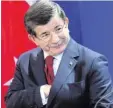  ?? Foto: afp ?? Ahmet Davutoglu gestern bei seinem Besuch in Berlin.