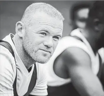  ?? SALWAN GEORGES THE WASHINGTON POST ?? At the dawn of his MLS career, 32-year-old Wayne Rooney is showing his age — and then some.