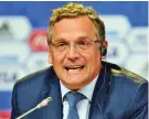  ??  ?? Jerome Valcke