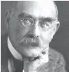  ??  ?? Rudyard Kipling