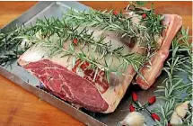  ?? PHOTO: MICHAEL BRADLEY ?? Statistics show New Zealanders are eating less beef and lamb.