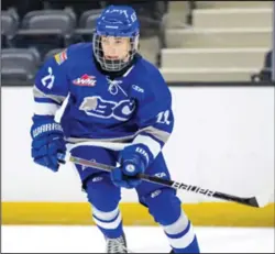  ?? SUBMITTED PHOTO ?? Tomas Mrsic is expected to make his debut with the Medicine Hat Tigers this weekend. The 15-yearold forward was taken eighth overall in last week’s WHL Prospects Draft.