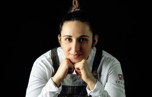  ?? ?? Chef Arianna Gatti, per gli esperti dovrebbe essere la prossima stella Michelin in città con il suo ristorante “Forme”