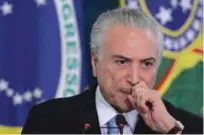  ??  ?? Michel Temer