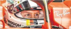  ?? FOTO: ZUMA PRESS/IMAGO IMAGES ?? Den Fokus auf dem Fahrertite­l: Sebastian Vettel.