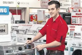  ??  ?? Michael Palank, Lehrling bei MediaMarkt Graz- Liebenau