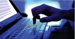 ??  ?? Remote...criminals targeting banking accounts rose by 68 per cent