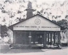  ?? | Supplied ?? ABOVE: HALL 1 at the Clare Estate Crematoriu­m in 1964 when it was constructe­d. RIGHT: Hall 1 was renovated to accommodat­e four cremators.