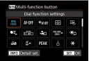  ?? ?? There are many options to determine the number and type of functions that can be accessed by dialling the M-FN button