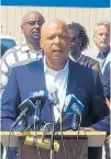  ?? CARRIE NAPOLEON/ POST-TRIBUNE ?? In July, Gary Mayor Jerome Prince introduced the Wallace Broadnax Amendment in an effort to help curb violent crime in the city.