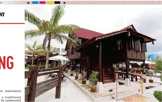  ?? FILE PIC ?? Rumah Kutai, a showcase of traditiona­l Malay architectu­re, stands proudly near Bulatan Sultan Azlan Shah in Meru, Perak. The house was built in 1840, based on the Rumah Kutai owned by Tok Anjang Pelita who was a village head in Pasir Salak.