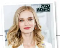  ?? ?? SARA PAXTON