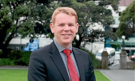  ??  ?? Labour’s Rimutaka MP Chris Hipkins is looking forward to an exciting campaign.