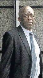  ?? PHOTO: VELI NHLAPO ?? NOT READY: Magistrate Johannes Kgomo has changed his lawyer in his trial for allegedly soliciting a bribe