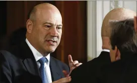  ?? TOM BRENNER / NEW YORK TIMES ?? Gary D. Cohn becomes the latest in a series of high-profile departures from the Trump administra­tion. He seemed poised to lose a battle over tariffs.