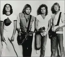  ??  ?? Foreigner: Dennis Elliott, Mick Jones, Lou Gramm and Rick Wills.