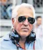  ??  ?? Lawrence Stroll owns Formula One team Racing Point