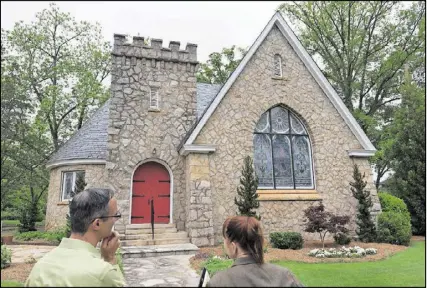  ?? DAVID BARNES / DAVID.BARNES@AJC.COM ?? Moore Chapel on the United Methodist Children’s Home property is to be retained by the home after the sale of the land to the city of Decatur becomes final. The city will have to decide the fate of thirty other buildings.