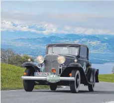  ?? FOTO: AUTO BILD KLASSIK ?? Das älteste Fahrzeug, das bei der Bodensee-Klassik am Start sein wird: Der LaSalle 345-B von 1932