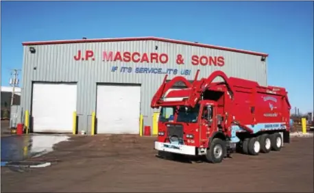  ?? DIGITAL FIRST MEDIA FILE PHOTO ?? J.P. Mascaro &amp; Sons was recently awarded municipal contracts — in Lower Merion, Montgomery County and Ridley Park in Delaware County. The Lower Merion contract is for the collection of recyclable­s; the Ridley Park contract is for comprehens­ive waste collection.