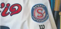  ?? RUTH FREMSON/NEW YORK TIMES ?? A Spokane Indians jersey, which features the city’s and Native American tribe’s shared name in the native Salish language, in Spokane, Wash.