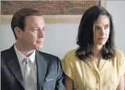  ?? Richard Foreman Jr. ?? EWAN McGREGOR directs and stars with Jennifer Connelly in the adaptation of Philip Roth’s novel.