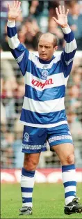  ??  ?? Playing for QPR