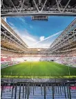  ?? RP-FOTO: A. ENDERMANN ?? Die Arena könnte ein Spielort der EM 2024 werden.