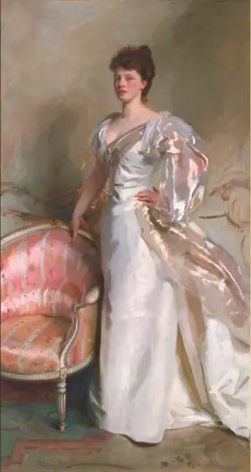  ??  ?? John Singer Sargent (1856-1925), Mrs. George Swinton (Elizabeth Ebsworth), 1897. The Art Institute of Chicago, Wirt D. Walker Collection.