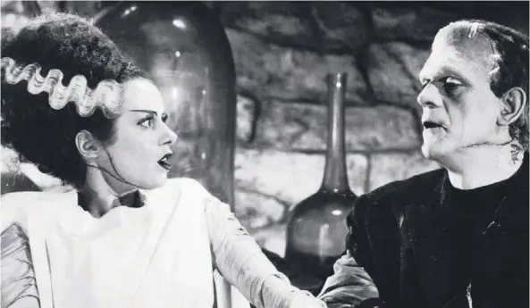  ?? Foto: AmorPHo PArA ln ?? El clásico ‘La novia de Frankenste­in’ será parte del ciclo de terror de octubre.