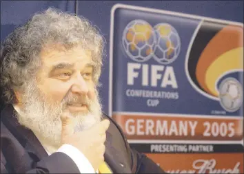  ?? BERND KAMMERER — ASSOCIATED PRESS FILE ?? CONCACAF official Chuck Blazer became a government informant in 2011 after he was caught misappropr­iating CONCACAF funds to finance his personal lifestyle. His admissions ultimately toppled FIFA president Sepp Blatter.