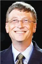  ?? AFP ?? Bill Gates fundador da Microsoft