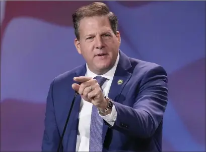  ?? JOHN LOCHER — THE ASSOCIATED PRESS ?? Popular New Hampshire Gov. Chris Sununu says he is seriously considerin­g a run for the White House.