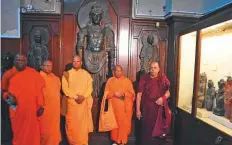  ??  ?? ■
The Buddhist monk’s team led by Dr Piyananda aims to strengthen cultural ties between Pakistan and Sri Lanka.