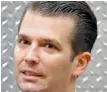  ??  ?? DONALD TRUMP JR.