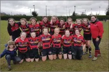  ??  ?? The Arklow RFC’s under-14 side who defeated Naas.