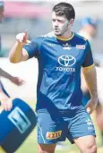  ??  ?? HIGH HOPES: Lachlan Coote at Cowboys pre-season training.