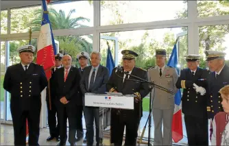  ??  ?? Discours du Sous-Préfet Christian pouget