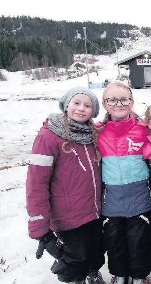  ??  ?? VI VIL TILBAKE: Sofie Niemi (10), Nicoline Karlsen (10), Pernille Karlsen (7), Emma Niemi (13), Andreas Nystad (11) og Mathias Niemi (11) var enige om en ting: De kommer gjerne tilbake!