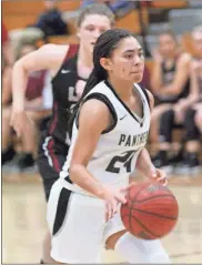  ?? Scott Herpst ?? Kia Wade and the Ridgeland Lady Panthers were scheduled to play their final home game of the season on Tuesday of this week against LaFayette.