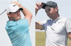  ??  ?? UNDER THE WEATHER McIlroy and Day suffered as they exited Erin Hills