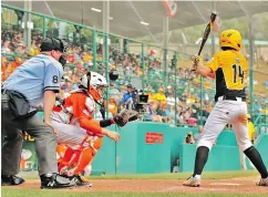  ?? COURTESY BRAD JOHNSTON ?? Calgary-based umpire Brad Johnston worked the Little League World Series U. S. final over the weekend.