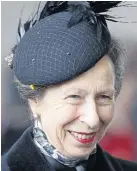  ??  ?? Proud public duty... Princess Anne