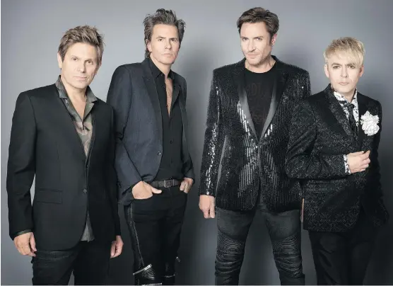  ?? STEPHANIE PISTEL ?? Next year, Duran Duran will celebrate its 40th anniversar­y. The band had its glory days decades ago, but has been steadily releasing music in one form or another since then.