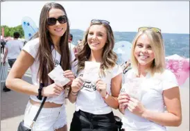  ?? Contribute­d ?? These lovely ladies, a.k.a. beer fairies, will sell you extra tasting tokens at the Great Okanagan Beer Festival, happening one week from today.