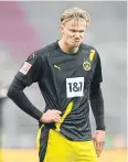  ?? REUTERS ?? Borussia Dortmund forward Erling Braut Haaland.