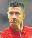  ??  ?? LEWANDOWSK­I treble